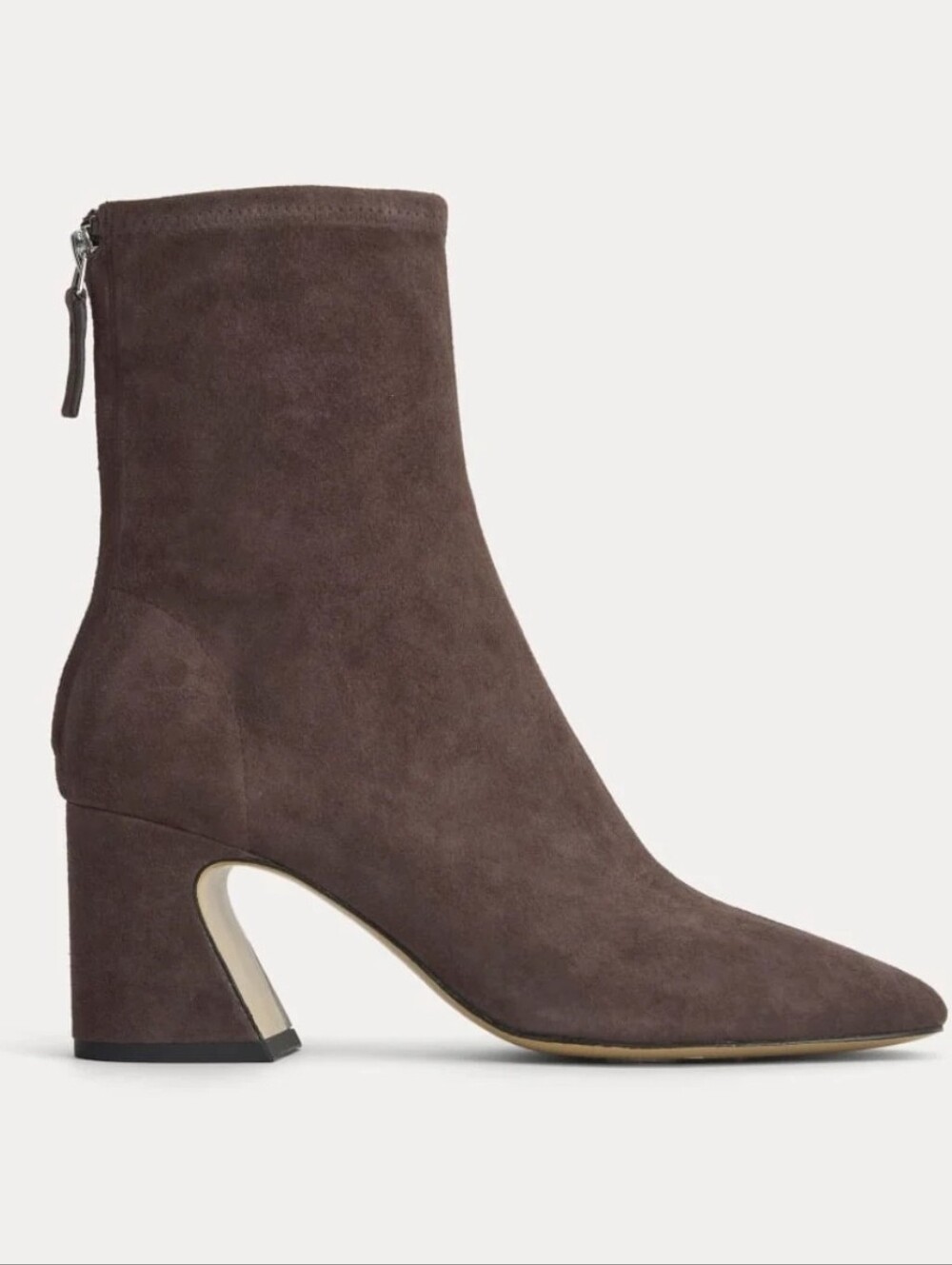 Everlane The Leather Curved Heel Boot Nwot